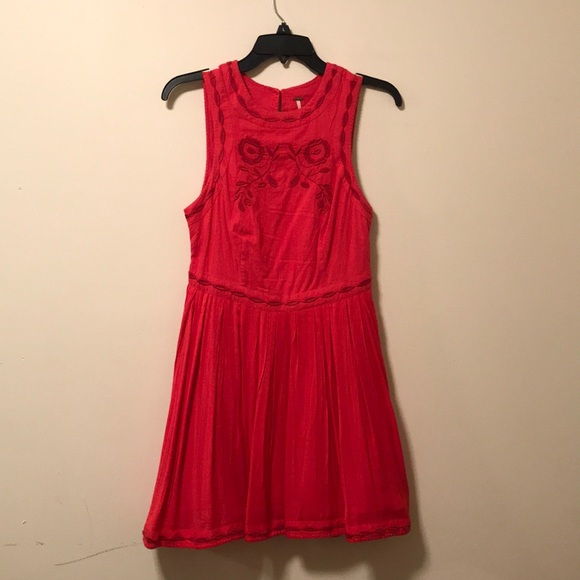 BRAND NEW Free People dress in Strawberry - Picture 1 of 4
